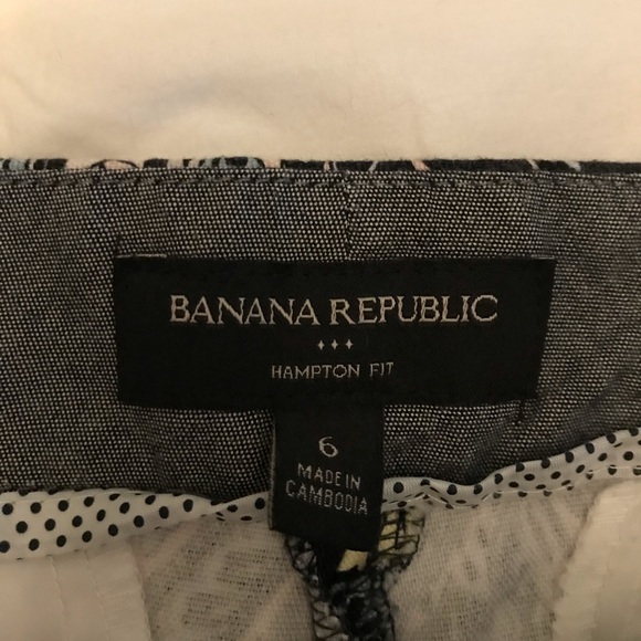 Banana Republic paisley shorts Hampton fit - Picture 2 of 5